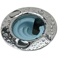 OEM Silikonische Abflussröhre - Abflussröhre für Gartenschlauch - Abflussreinigungshilfe für Gartenschlauch und Abfluss - 2-teiliges Set - Groß und Klein - Blau