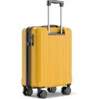 Merkloos Handgepäck, 55x40x20 cm, 36 Liter - Rollkoffer mit Doppelrädern - TSA-Schloss - Leichtgewicht, 2,7 kg - Geeignet für Ryanair/Lufthansa - Reisekoffer