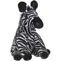 Merkloos Solidchoice - Pluche Zebra, 30 cm, Kuscheltier