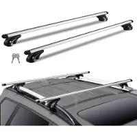 Merkloos Omgoods – Universeller Dachträger – Aluminium-Dachstange für SUV und Limousine