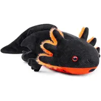 Merkloos Solidchoice – Flauschiges Axolotl-Plüschtier, 84 cm groß