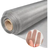 Dripio Edelstahl-Drahtgitter 1x30 m, feinmaschig, 0,15 mm Maschenweite