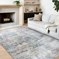 Merkloos Omgoods – Großer Teppich für das Wohnzimmer, 160 x 230 cm, maschinenwaschbar