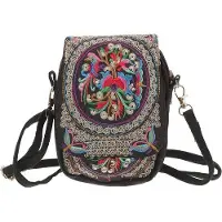 OEM Kleine Outdoor-Tas für Damen - Modische Geldbörse - Geborderte Damestas - Größe 20,0x16,0x2,0cm