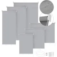 OEM Vertikales Sonnenschirm - Dicht - Wasserfest - Dauerhaft - Grau - 140 x 240 cm