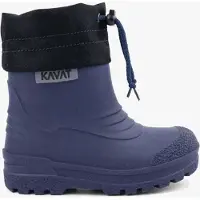 Kavat Tännfors Gefütterte Gummistiefel, Navy, 25, Kindergummistiefel, Kinderstiefel, Gummistiefel kinder, Kids