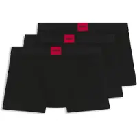 HUGO für Herren. 50532797 Set 3 Galaxy Boxershorts schwarz (M), Homewear, Baumwolle