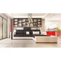 AEA Wohnlandschaft Sofa Couch Polster Ecke Ecksofa Garnitur Leder Designer H2209
