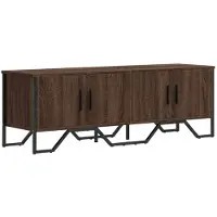 vidaXL TV-Schrank Braun Eichen-Optik 122x34x41 cm Holzwerkstoff