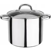 GSW Gemüsetopf "Montreal", silber (silberfarben), H:22cm Ø:24cm, Töpfe, Gemüsetopf, Induktion
