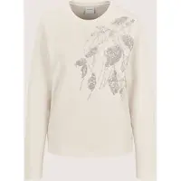 MADELEINE Langarmshirt "Shirt Sweatshirt mit Paillettenstickerei"