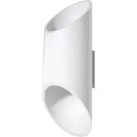 Sollux Wandleuchte PENNE 30 weiß 1xG9 8W Aluminium 30x12x10cm