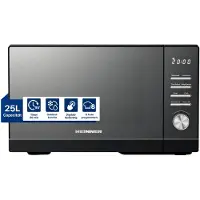 Heinner HMW-MD25DMRBK, Arbeitsplatte, Solo-Mikrowelle, 25 l, 800 W, Eingebautes Display, LED
