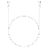 IMoshion Braided USB-C-zu-USB-C-Kabel 60 W - 1 Meter - Weiß