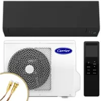 Carrier Split Klimaanlage | High Line | 2,5 kW | Mattschwarz | Quick Connect