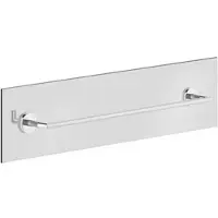 Gessi Anello Handtuchhalter, 600mm, zur Montage an einer Glaswand, 63828031, Farbe: Chrom