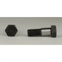 Reyher DIN 609 - Stahl 8.8 blank - M 20x65 - Sechskant-Passschrauben mit langem Gewindezapfen