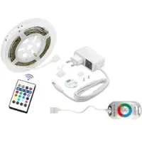 Longlife LED RGB LED Nachtlicht mit Bewegungsmelder, 1.5m Länge Bettlicht mit Fernbedienung T...