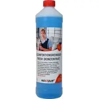 NOVADUR PRODUKTCHEMIE GmbH NOVADUR Novadest Fresh Desinfektionsreiniger Konzentrat, Desinfektions- und Reinigungsmittel ohne Alkohol mit frischem Citrus-Duft, 1000 ml - Flasche