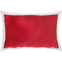 Apelt Dekokissen "Montana", weiß (rot, weiß, unifarben), B:40cm H:5cm L:60cm, Polyester, Dekokissen_Sitzkissen_Kissenhüllen, Dekokissen