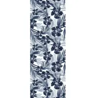 Queence Vinyltapete "Arwen" Motiv bedruckt botanisch floral gemustert natürlich glatt 90x250cm, selbstklebend, kinderleichte Anbringung, Sticker