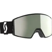 SCOTT Goggle React AMP Pro mineral black/white + amp pro white chrome (7641)