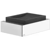 Gessi Rettangolo Accessoires Seifenhalter zur Wandmontage, Schale schwarz, 20802726, Farbe: Warm Bronze gebürstet PVD