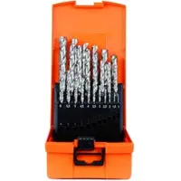 Projahn Spiralbohrer-Set, HSS-G, 25-teilig, Ø 1–13 mm / 0,5 mm Schritte, in Kunststoffkassette