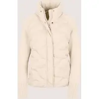 MADELEINE Kurzjacke "Jacke Steppjacke mit Strickärmeln"