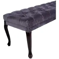 AEA Hocker Sessel Fernseh Design Polster Fußhocker Chesterfield Textil Ottomane