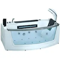 AEA Luxuswanne Whirlpool Massagewanne Wellnesswanne Freistehende Wanne 170x90 cm