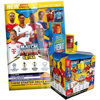 Topps Match Attax Champions League 2023/24 EXTRA - Trading Cards - 1 Starter + 1 Display (36 Booster)