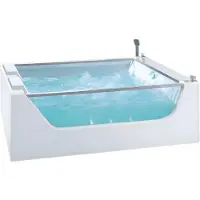 AEA Designwanne Badewanne Acrylwanne Whirlpool Komfortwanne Massagewanne 180x120 cm