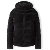 MINOTI Winterjacke Damen, wattiert, mit Reißverschlusstaschen, mit Bündchen – Damen Schneejacke Schwarz Gr. L