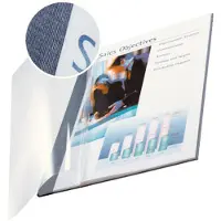 Leitz Din A4 Lomo Flexibler Deckel 10.5 Mm 10 Einheiten