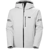 Helly Hansen für Herren. 65871 Swift Team Skijacke grau (S), Lässig, Polyester, Outdoor