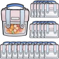 OEM 20 Stück Party-Tasche - 18x21cm - Recyclierbare Geburtstags-Tasche mit Griff - Cartoon-Design