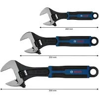 Bosch Rollgabelschlüssel-Set, 150/200/250 mm, 3-tlg.