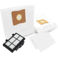 Dripio Staubsaugerbeutel 20 Stk. + Filter für Grundig VCC 3850 A