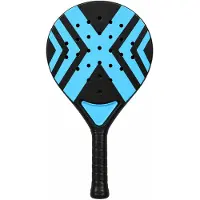 TK Gruppe Padel Schläger Padelschläger Set für Anfänger & Fortgeschrittene – Tennis Schläger Erwachsene Profi Racket (Blau)