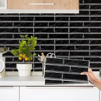 OEM PVC-Muursticker Set Selbstklebend 12 Stück Wasserfest Slijtvast Reinigungsleicht Spurenlos