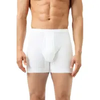 Mey Schlüpfer "Hose kurz Hose kurz", Herren, Gr. 6, 1 Stk., Feinripp, weiß, Feinripp, , Unterhosen Schlüpfer