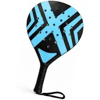 TK Gruppe Padel Tennis Schläger für Anfänger & Fortgeschrittene – Padelschläger Set Erwachsene Profi Racket (Blau)