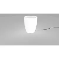 Nowodvorski Lighting FLOWERPOT S Beleuchteter Pflanzkübel weiß,E27,A+,9711