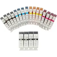 VHBW 20x Tintenpatronen kompatibel mit Canon Pixma MP760, IP5000, MP750, IP4000, IP4000R, IP3000, i560, i865, MP780, i550 Drucker (Kompatibel)