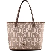 Liu Jo für Damen. AF6070-T769A Beige Shopping Bag (OSFA), Lässig, Polyester