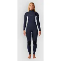Rip Curl Dawn Patrol 5/4 Mm Gb Neoprenanzug Mit Langem Arm Und Reißverschluss Am Brustkorb Für Damen