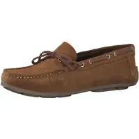Marco Tozzi by Guido Maria Kretschmer Herren Slipper aus Leder Flach, Braun (Cog