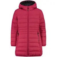 CMP - Girl's Down Coat Fix Hood Taffeta - Mantel Gr 98 rosa