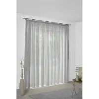 Wirth Vorhang "Sunday, nach Maß, 1 Stück, Kräuselband, halbtransparent" Kräuselband 1 Stk. tlg. nach Maß